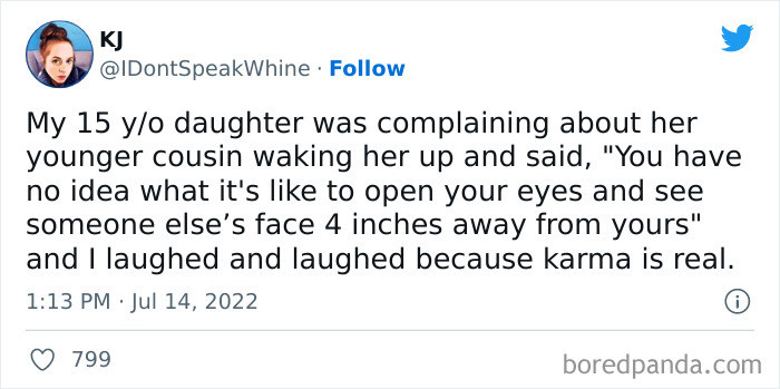 16. Karma goes around