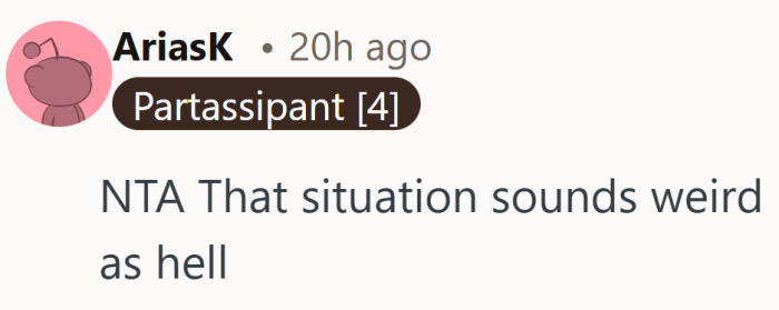 No overthinking here. The vibe alone is enough to make anyone hesitate.