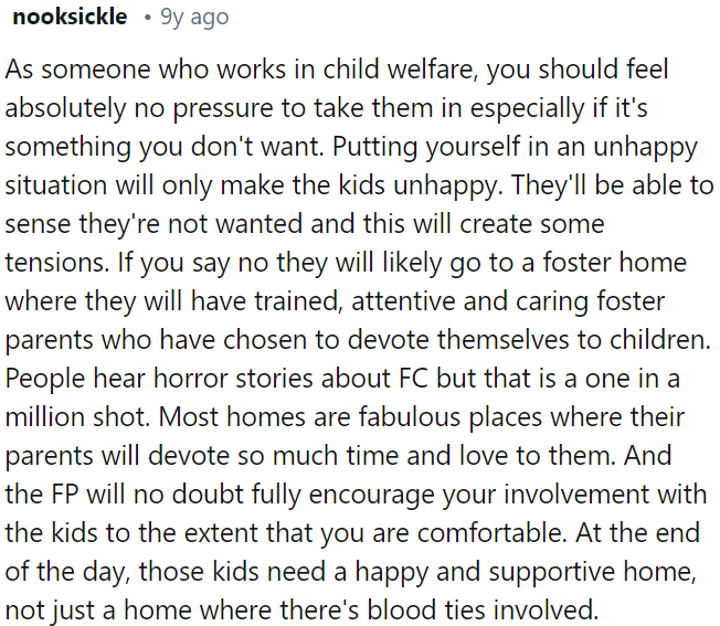 Foster homes are often great places with dedicated parents who provide love and care.