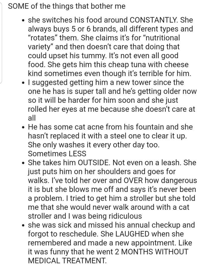 Some Things That OP Is Concerned About