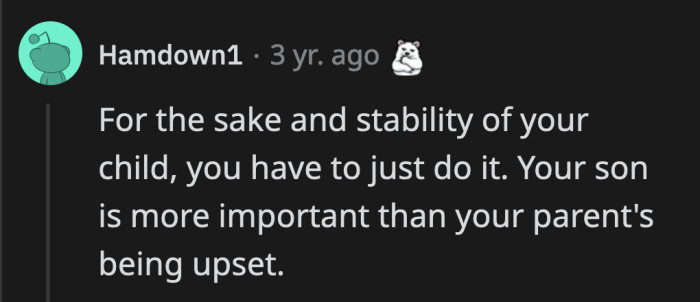 They are adults who can deal with their emotions