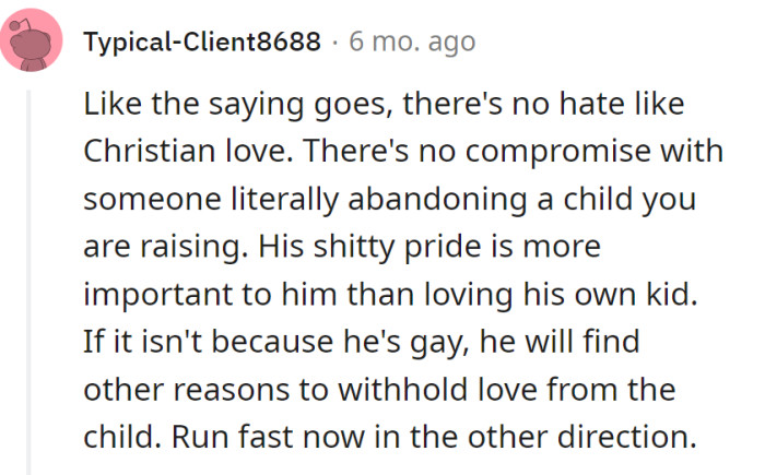 His love's on a strict diet—only for those who fit his mold.