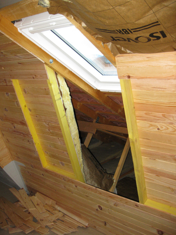 Here is the skylight.