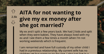 Jelous Man Considers Stopping Child Support Payments Because He Needs To Save For "New" Kids