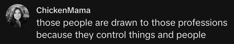 It's not their profession that makes them a red flag. Their industry attracts men with those characteristics.