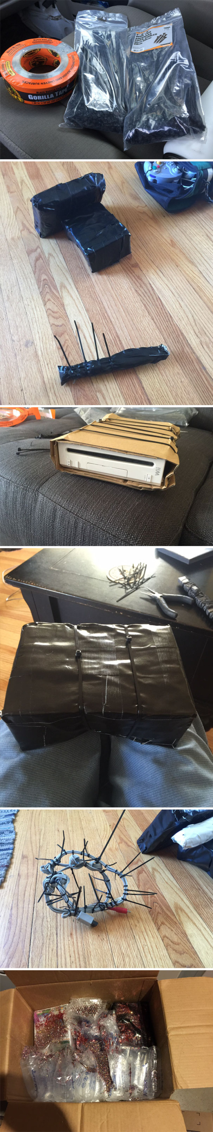 2. Not only did he get the Wii back to his ex-best man, but he also got back at the guy.