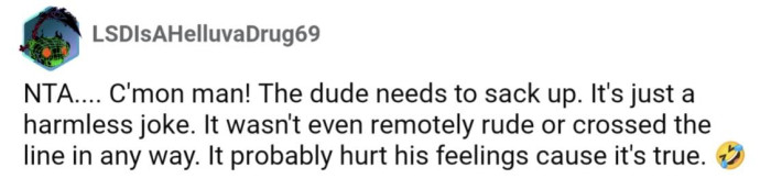 Truly a harmless joke