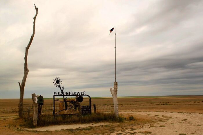 22. You might want to see the tallest mountain in Kansas, Mt. Sunflower.