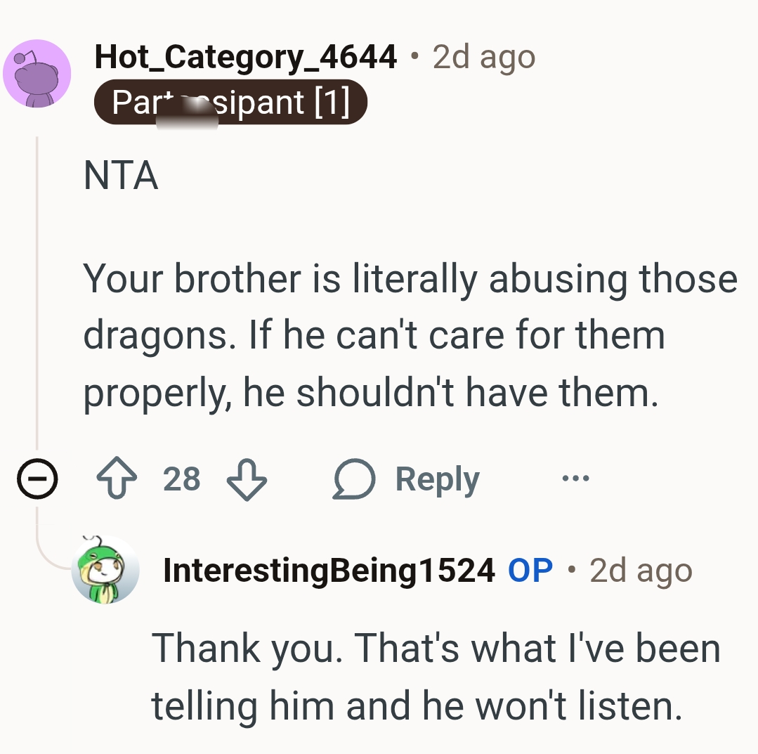 He Shouldn't Have Them