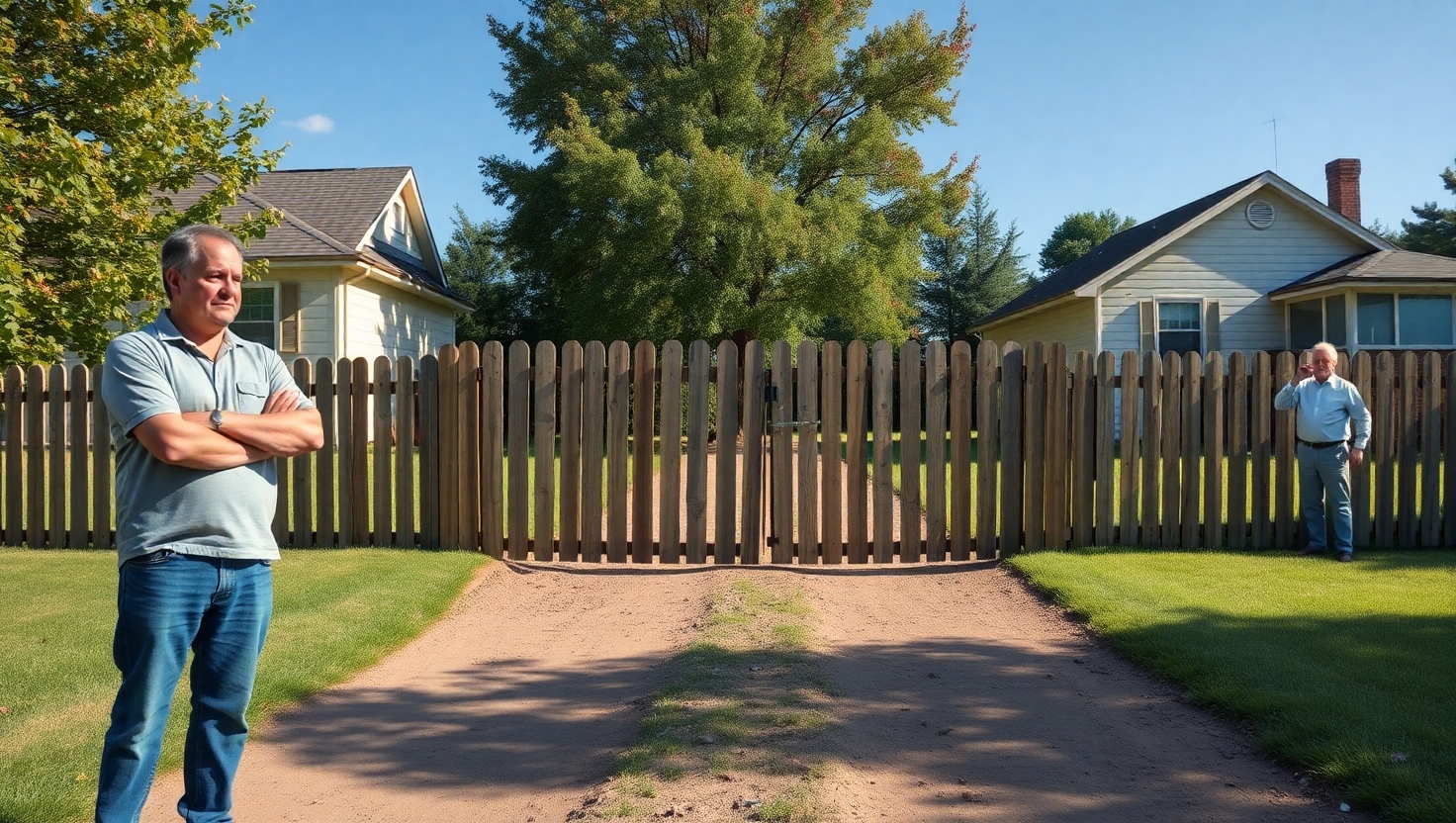 Neighbor Dispute: Whos In The Right Over Blocked Easement?
