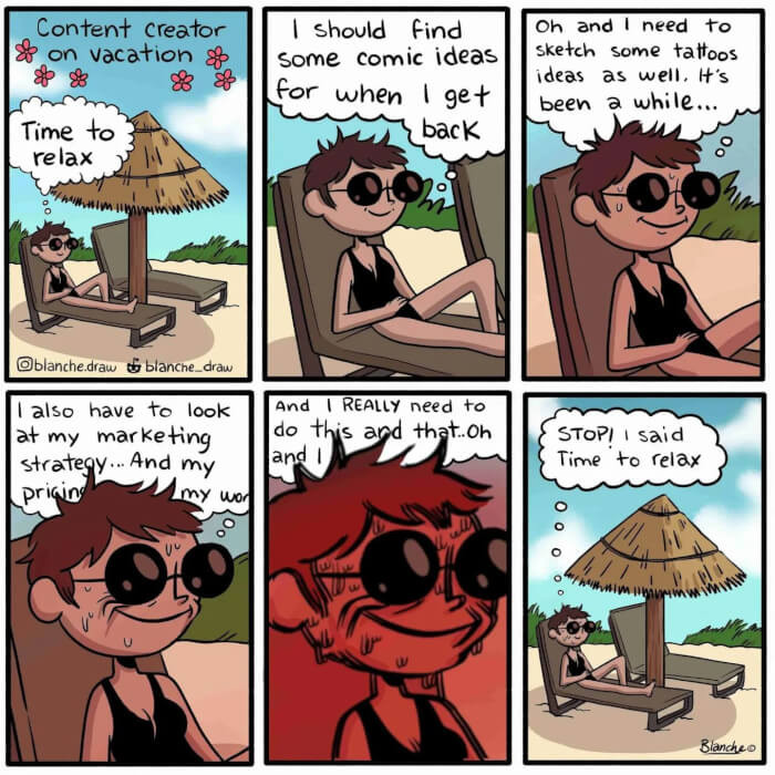 1. Stop Thinking About Work