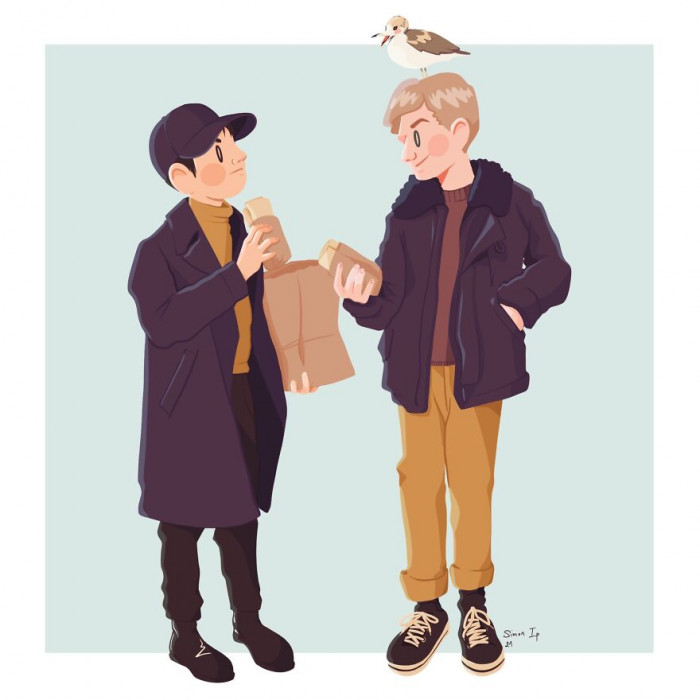 20. When seagulls want to join in on a lunch date