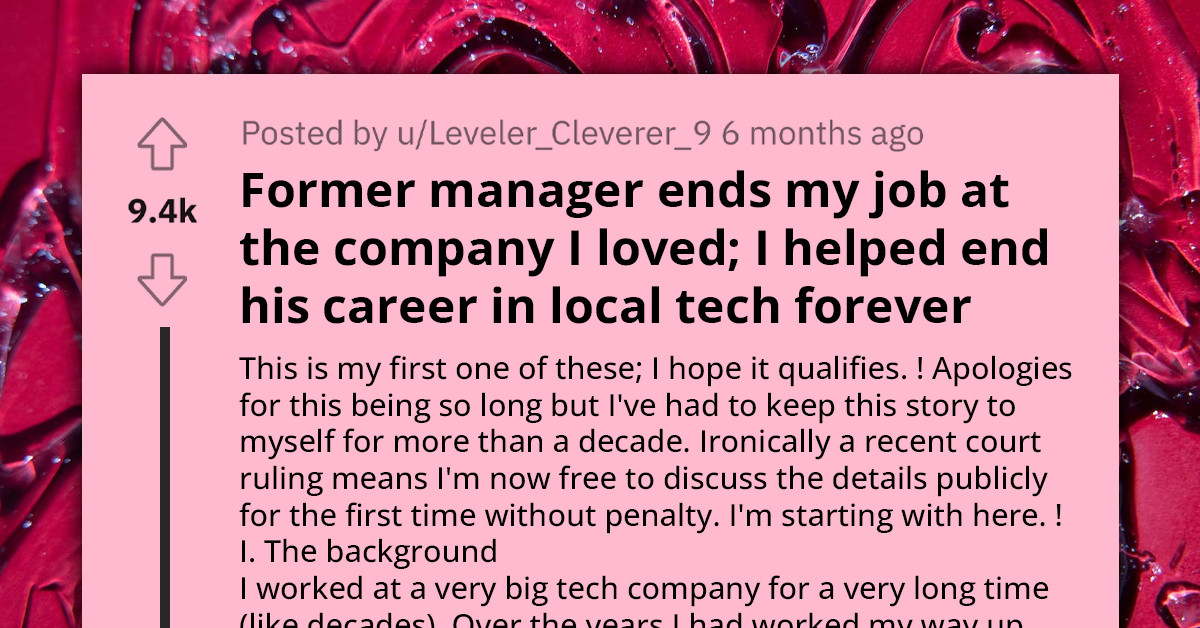 Ableist and Sexist Incompetent Manager Gets Blacklisted from Major Tech Companies After Singling Out a Female Senior Security Expert