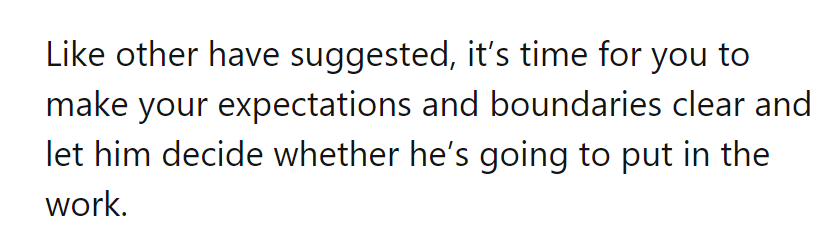 Set the stage, lay down the law, and see if he dances... or hits snooze on responsibility.