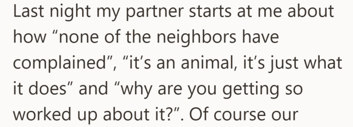 What feels unbearable to one person is dismissed as overreacting by the other.