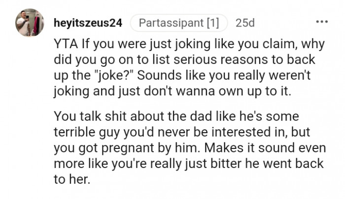 Sounds like you weren't joking