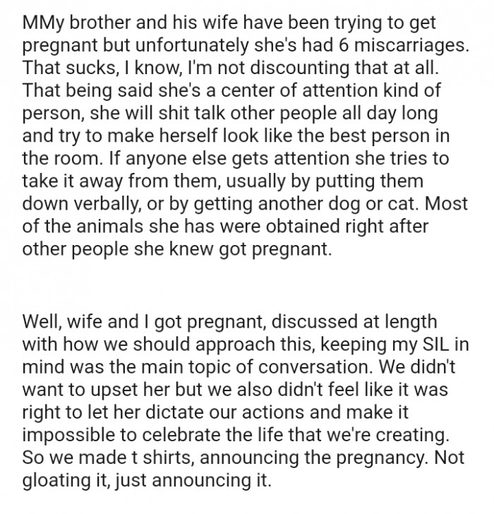 If anyone else gets attention, she tries to take it away from them