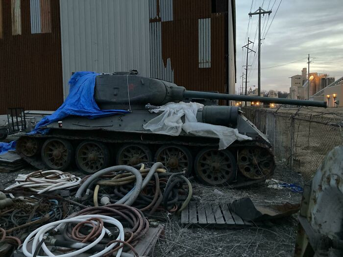 "No Idea How An Old T-34 Ended Up In Kansas"
