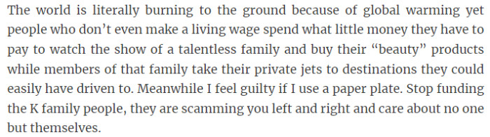 20. Raising awareness against celebrity exploitation and environmental neglect