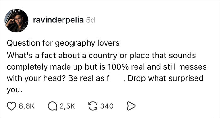 Geography lovers