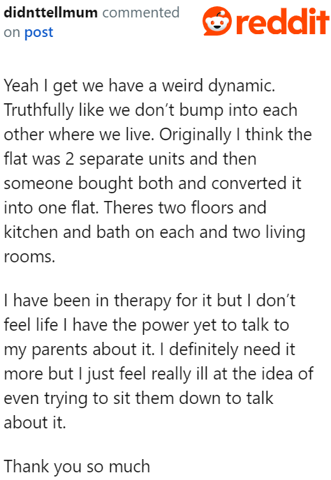 People encouraged the OP to get therapy. Fortunately, she already knew this was the best course of action.