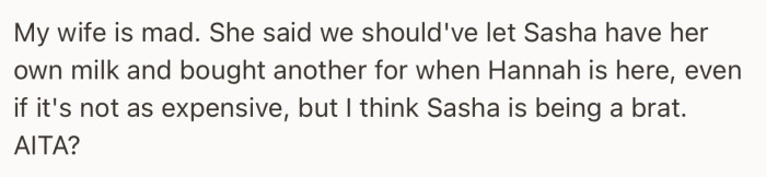 This move has caused a bit of tension in the family