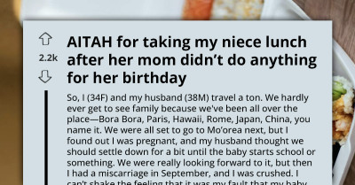 Woman Brings Sushi Feast to Niece’s School After Mom Ignores Her Birthday