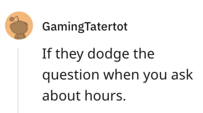 8. What's wrong with the hourly rates?