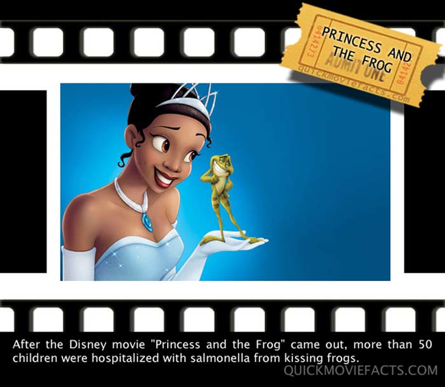 3. Oh no... They didn't mean you should literally kiss a frog, but they're kids after all