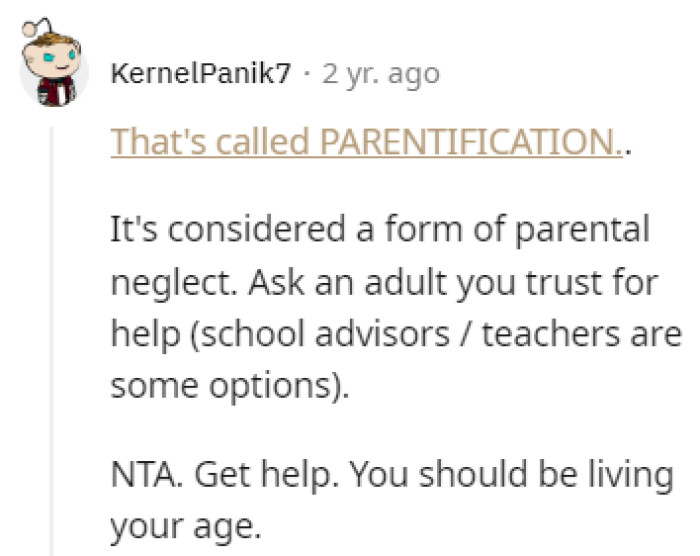 A form of parental neglect