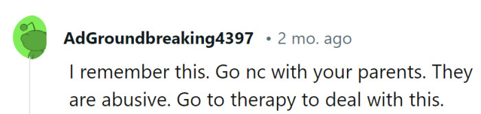 A dash of memory, a heap of no-contact, and a generous helping of therapy to cook up a recipe for healing!