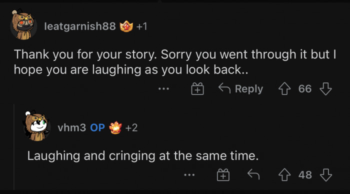 It’s definitely not a memory you would remember fondly.