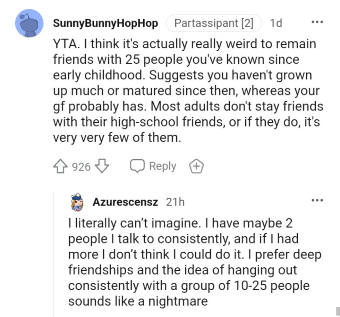 Most adults don't stay friends with their high school friends