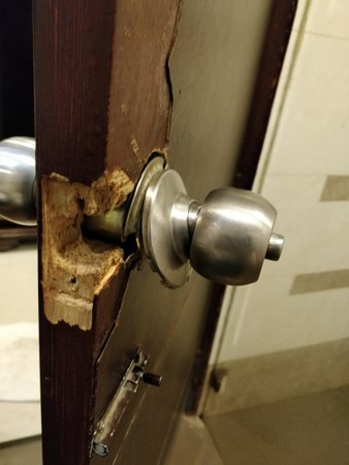 13. You can easily open a lock by shooting it