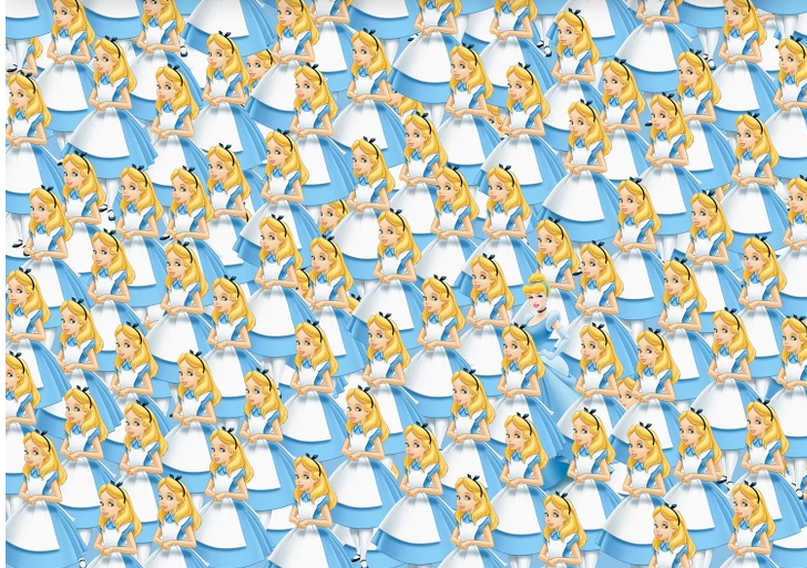 10. Can you see Cinderella?