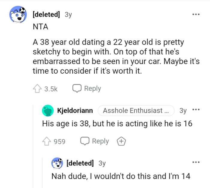 Let's head into the comments section and find out what other redditors have to say