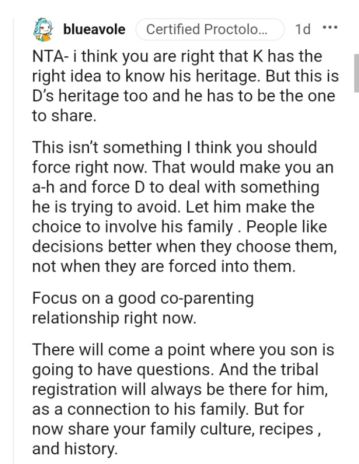 This Redditor says this is something the OP should enforce at the moment