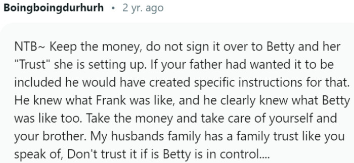 Prioritize yourself and your brother's well-being