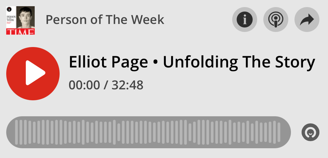Tune into the songs that shaped Elliot Page’s journey with this memoir-inspired playlist