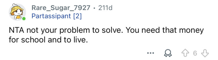 It’s not your problem.