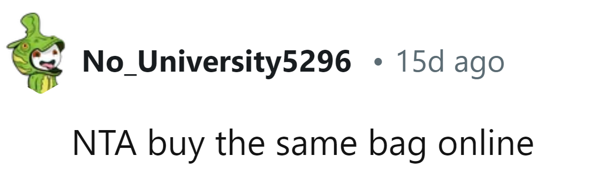 That's what online shopping is for!