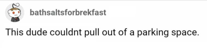 Though maybe outsource the sex-talk since he doesn't seem to bother with pregnancy prevention