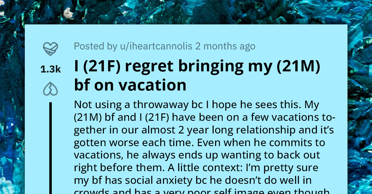 Woman Frustrated With Boyfriend On Vacation As He Ignores Her And Plays On His PS4 Instead