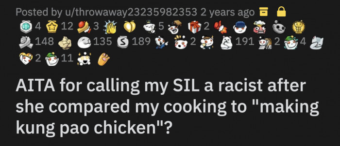 Sarah laughed in response and said something like, 