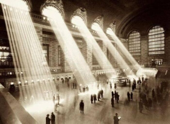 50. Is it possible the architects had this in mind when they designed Grand Central Station? (1934)