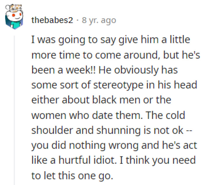 It might be time to let him go