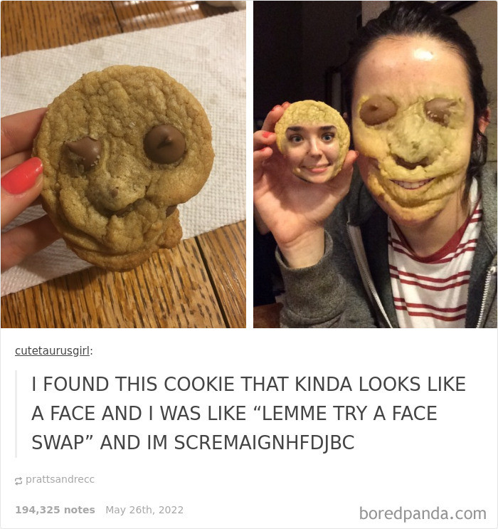 32. She tried a face swap