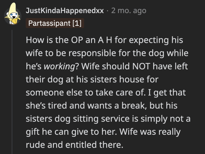At the very least, OP's fiancée could have talked to his sister about leaving the dog while she went to the hotel.