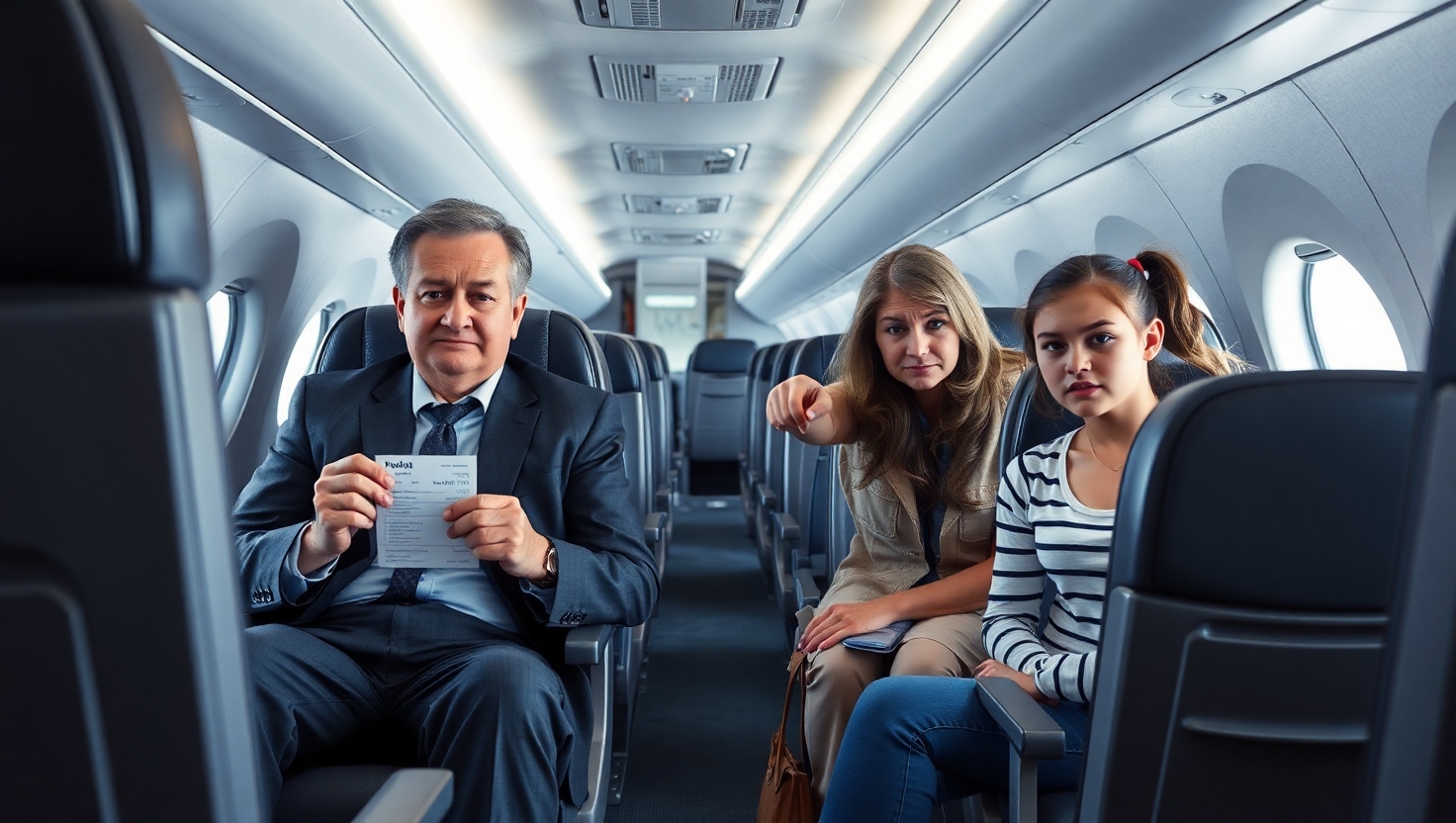 Refusing to Move Seats on a Flight: AITA for Standing My Ground Against Karen's Request?