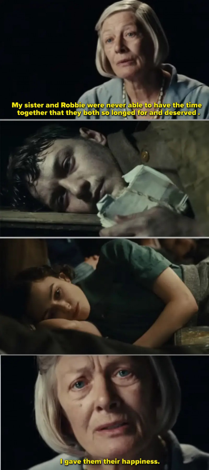 10. The Atonement movie, when an elderly Briony revealed the truth